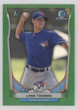 2014 Bowman Draft Chrome Green Refractors /150 Lane Thomas #CDP124
