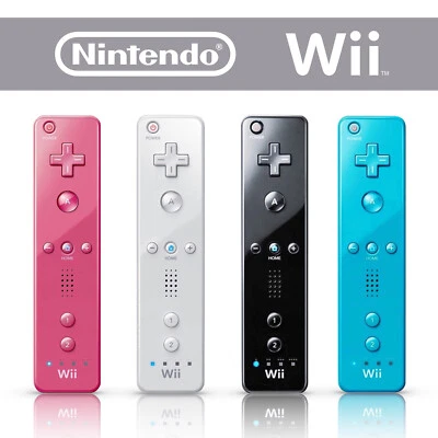 Remote Controller / Nunchuk (schwarz / weiß) ORIGINAL Nintendo Wii / U - Bild 1 von 2