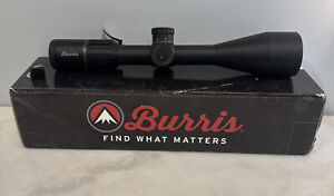 Burris RT-25 5-25X56mm SCR 2 Mil Reticle Rifle Scope - Matte Black - EUC