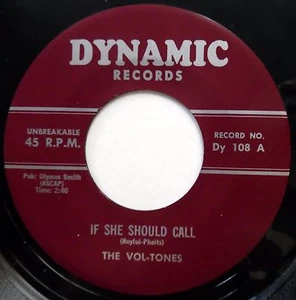 VOL-TONES 45 If She Should Call / Don't Monkey NEAR MINT Doo Wop REISSUE bb3090 - Picture 1 of 2