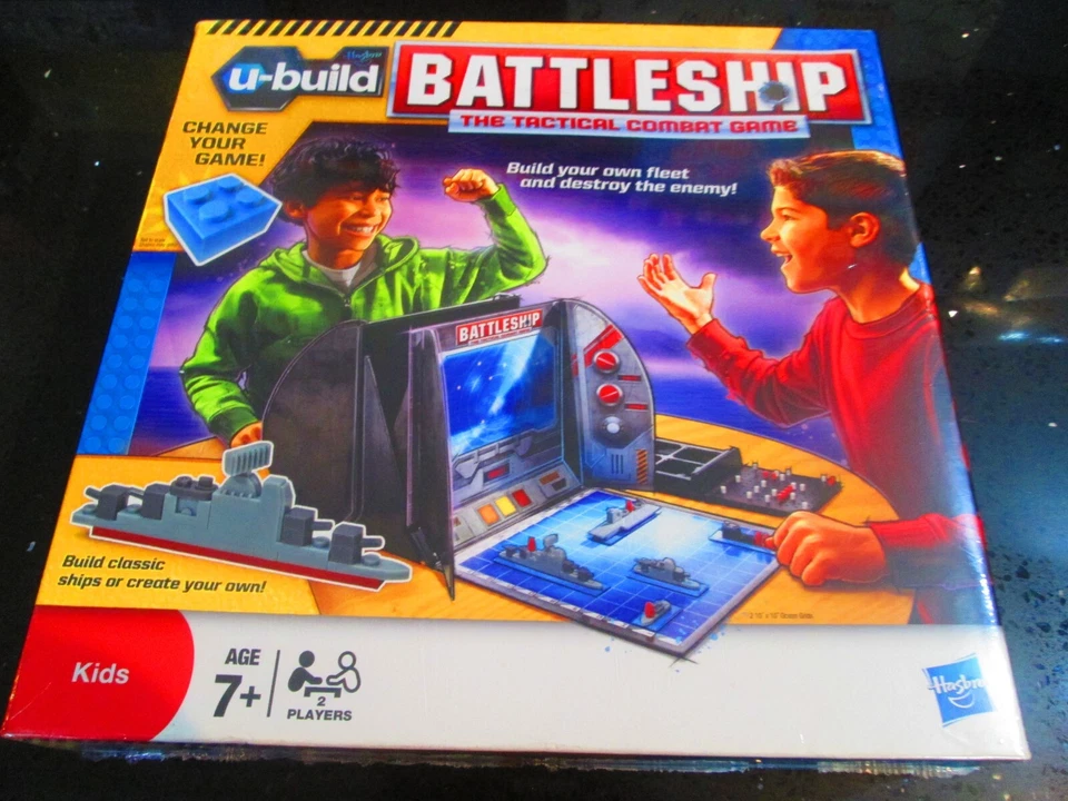 battleship u-build board game, new and sealed - Image 1 of 1
