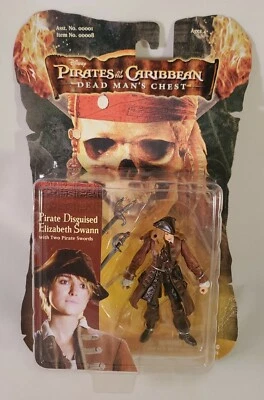 Pirates of the Caribbean "Dead Man's Chest" Pirate Elizabeth Swann MOC sealed - Image 1 of 4