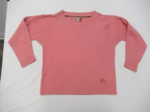 Suéter tejido Burberry Brit rosa coral para mujer XL - Imagen 1 de 10