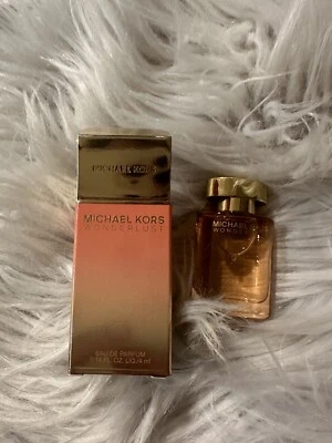 NUEVO EN CAJA MICHAEL KORS WONDERLUST MINIATURA MINI .14 OZ 4 ML EAU DE PARFUM DAB-ON Foto 1 de 2