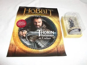 Modelo de coleccionista El Hobbit, escudo de roble Thorin con cargador - Eaglemoss - Imagen 1 de 2