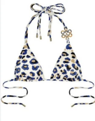 DVF Diane Von Furstenberg L Space Women’s Bikini Top Small S  - Image 1 of 4