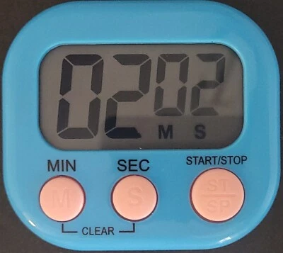 Compact Digital Timer, Kitchen All-Purpose Timers Count Up or Down, Select Color - Image 1 of 4