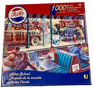 Pepsi Cola 1000 Pc Jigsaw Puzzle Michael Young Art After School Earth Friendly - Picture 1 of 1