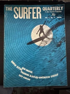 Vintage THE SURFER Quarterly magazine Volume 2 Number 4-1961 SCARCE - Picture 1 of 8