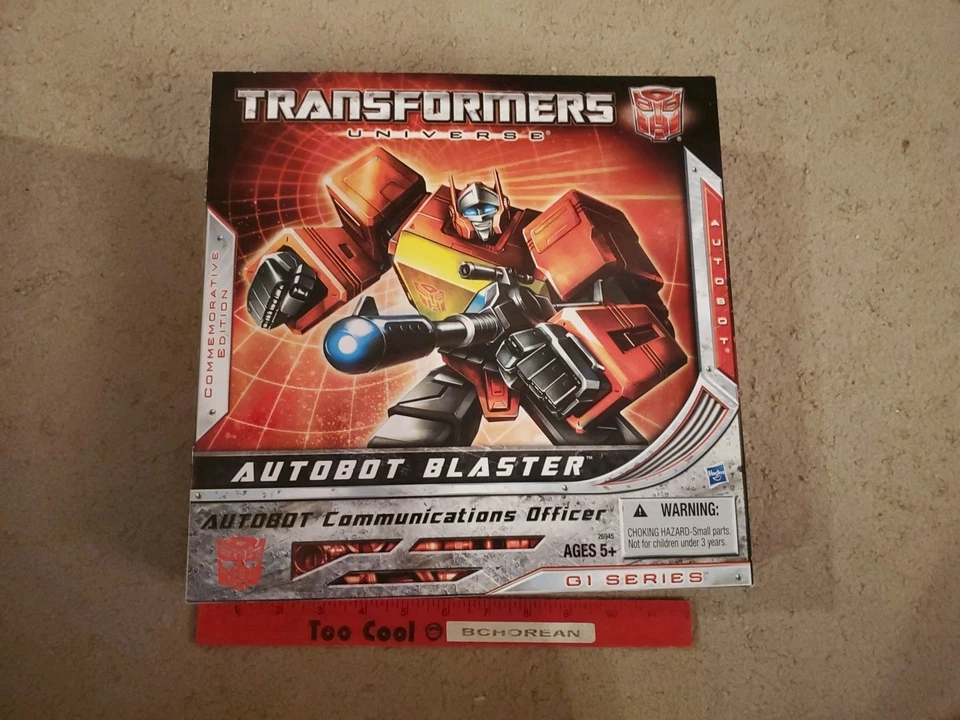 Transformers Universe G1 Autobot Blaster Ramhorn Steeljaw Eject Reissue New Desc - Image 1 of 1