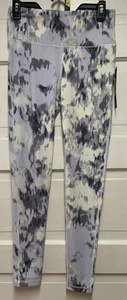 Leggings Mono B Taglia M Vita Alta Stampa Multicolore Elasticizzato Tasca Pull On Nuovi con etichette - Foto 1 di 5