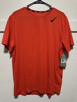 Nike Aeroswift Dri-Fit ADV Red Racing Activewear T Shirt HJ3377-696 Men’s Size M - Image 1 of 4