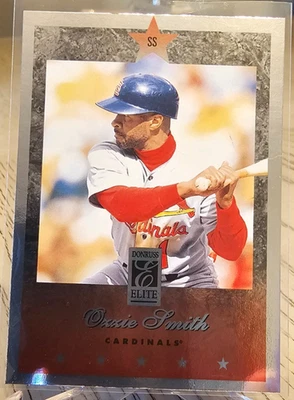 1997 Donruss Elite Ozzie Smith #125 St. Louis Cardinals - Image 1 of 2
