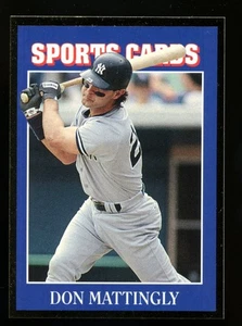 1992 Allan Kaye's Sports Cards News #56 Don Mattingly Gold Foil Borer Yankees - Picture 1 of 2