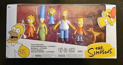 The Simpsons ~ Family Multi-Pack ~ Jakks Pacific ~ 2.5" Figures 2024 ~ Set of 7 - Image 1 of 4