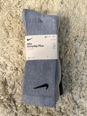 Calcetines Nike Crew SX6888-965- Paquete de 3 calcetines Dri-FIT multicolor talla L azul crema Foto 1 de 3