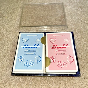 Vintage 2 Full Decks BUDD CORPORATION Brown & Bigelow SPIELKARTEN - Bild 1 von 7