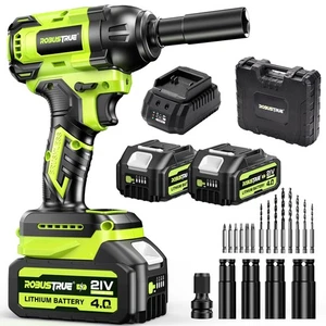 Cordless Impact Wrench, 406Ft-lbs (550N.m) Brushless 1/2 inch, 2800RPM High T... - Picture 1 of 9