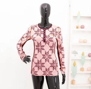 Kari Traa 100% Merinowolle Rundhals Thermo Base Layer Reise Wandern Top Gr. M - Bild 1 von 10