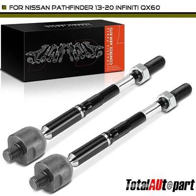 2x Kit de extremo de barra de amarre para Nissan Pathfinder 13-20 Infiniti QX60 14-20 interior delantero Foto 1 de 4