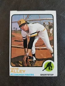 Gene Alley 1973 Topps Baseball Karte #635 Pittsburgh Pirates hohe Nummer - Bild 1 von 2