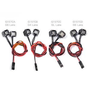 Kit de focos de luces de techo LED para coche sobre orugas 1/10 RC axial SCX10 90046 t4 RC - Imagen 1 de 15