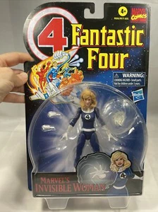 Marvel Legends Invisible Woman Retro Fantastic Four Vintage 6 Inch Figure - Picture 1 of 7