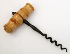 Antique Victorian straight pull super chunky handled Corkscrew