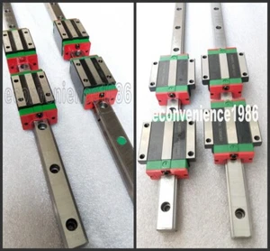 2 Pcs HGR35--700mm Linear Rail & 4 pcs HGH35CA / HGW35CC Carriage CNC - Picture 1 of 6