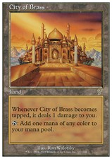 City of Brass X (1) Seventh Edition Excellent/Near Mint (RG) 4RCards