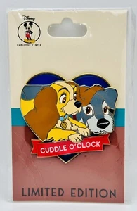 Disney Pin 2020 Lady & Tramp Cuddle O’Clock Valentine LE 250 WDI MOG DEC NOC - Picture 1 of 3