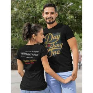 "DAY F*CKING ONE" KARLSSON PARADE MVP VEGAS GOLDEN KNIGHTS UNISEX T-SHIRT - Picture 1 of 15