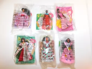 Konvolut Vintage 1994 - 1996 Barbie McDonalds Happy Meal Spielzeug Kunststoff PVC Figuren - Bild 1 von 13