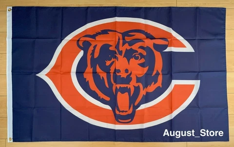 Chicago Bears Flag 3x5 ft Banner NFL Cover