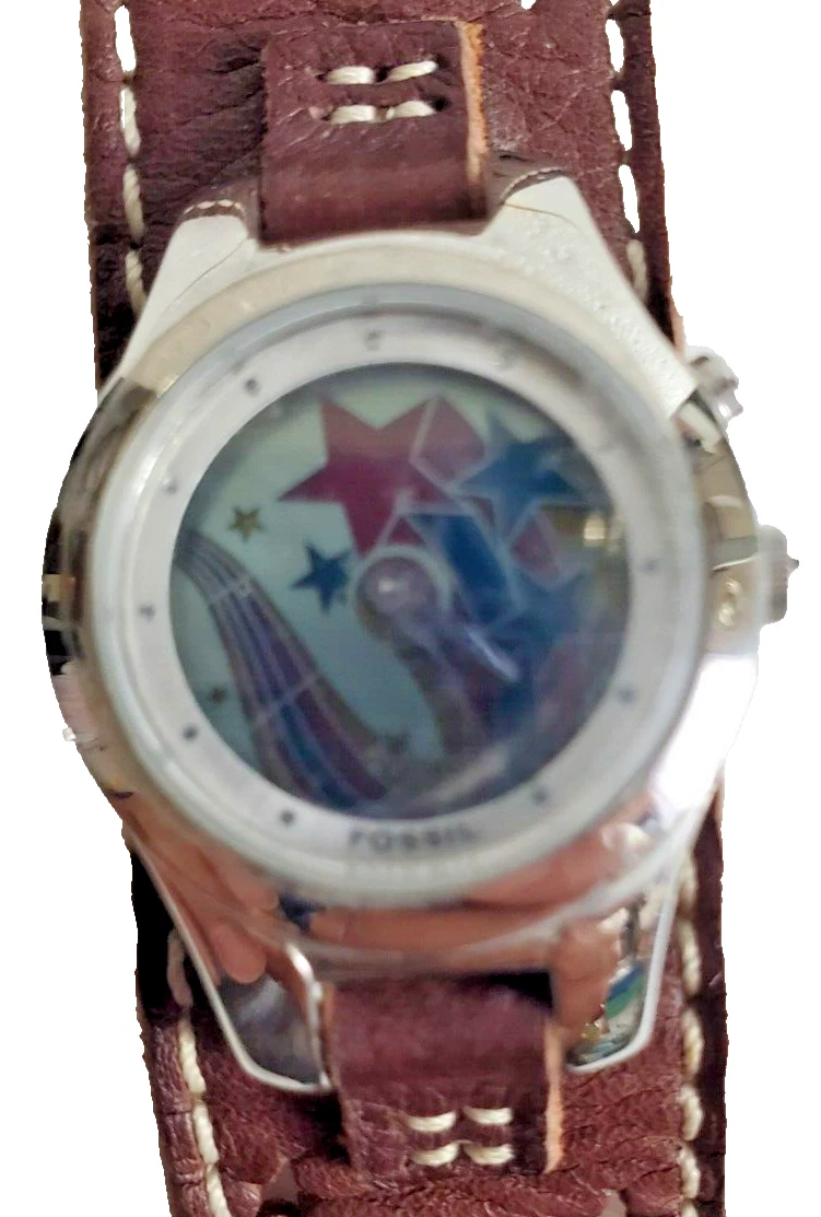 Fossil Big Tic Analog & Digital Unisex Adults Wristwatches for