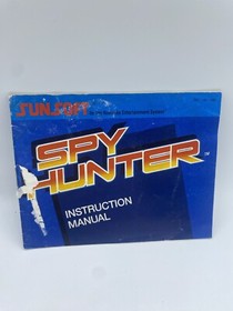 Spy Hunter NES Nintendo Original Replacement Manual Only NES-HU-USA
