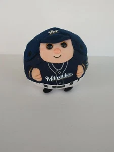 MLB Milwaukee Brewers Ty Beanie Ball 4" 2013 - Picture 1 of 6