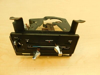 CONTROLES DE CALEFACCIÓN SIN AIRE ACONDICIONADO 1976-1980* SKYHAWK STARFIRE SUNBIRD 78BS1-1D4 Foto 1 de 4