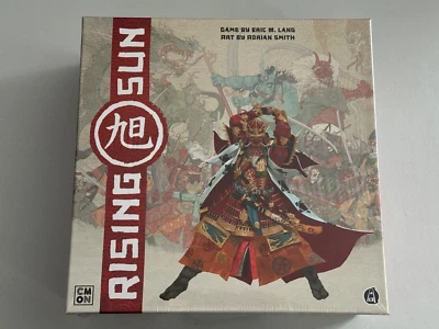 Rising Sun Board Game CMON 2017 Eric M. Lang Adrian Smith RSU001 Brand New - Image 1 of 4