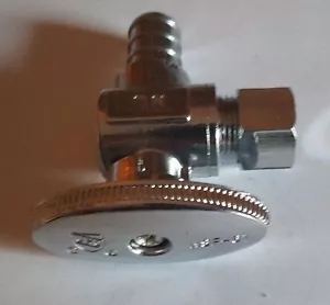 100 STÜCK 1/2"" PEX X 3/8""OD MESSING 1/4 DREHWINKEL STOP VENTIL (BLEIFREI) - Bild 1 von 4