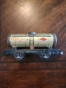 Vintage Marx O Gauge Tin Union Tank Car #UTLX 553 Tank Train Car RR - Picture 1 of 10