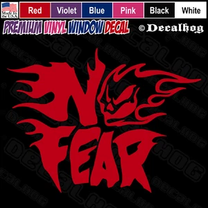 Calcomanía de vinilo pegatina con logotipo de calavera flamante JDM ventana para automóvil camión computadora portátil. - Imagen 1 de 7