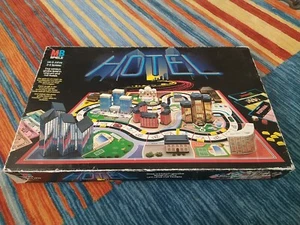 Hotel MB Spiele 1986 - schwarze Ausgabe / Gesellschaftsspiel Brettspiel - Bild 1 von 8