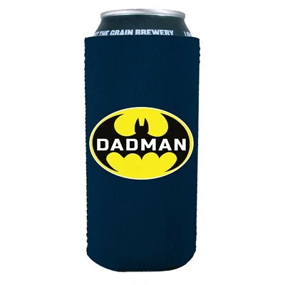Dadman 16 oz. Lata Plegable de Neopreno Coolie, Divertido Regalo Día del Padre Foto 1 de 3