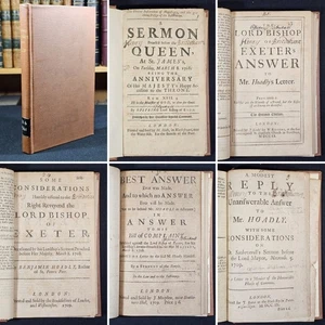 1709 Sammelband 6 Pamphlets EXETER English CHURCH Sermon Queen SERMONS Scarce - Picture 1 of 19