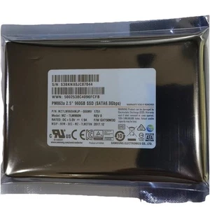 MZ-7LM960N Samsung PM863a Series 960GB SATA 6Gbps 2.5" Internal SSD MZ7LM960HMJP - Afbeelding 1 van 1