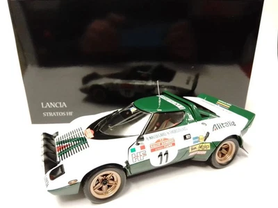 KYOSHO 1:18 AUTO LANCIA STRATOS ALITALIA RALLY  SANREMO 1975 #11 08130B - Immagine 1 di 4