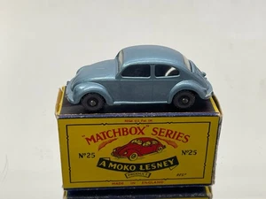 MATCHBOX 25 VOLKSWAGON VW - GPW -BLUE 3inch extr rare- VERY GOOD IN B5 BOX - 102 - Picture 1 of 10