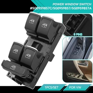 5G0959857B Window Master Switch fit VW Golf MK7 Passat B8 Seat Leon 2013-2018 - Picture 1 of 11