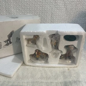 Department 56 Heidi & Her Goats Set Of 4 - Picture 1 of 7